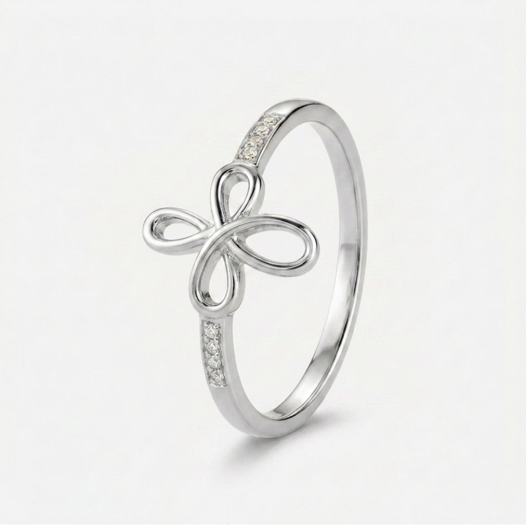 bague-petite-croix-argent
