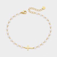 bracelet-croix-perles