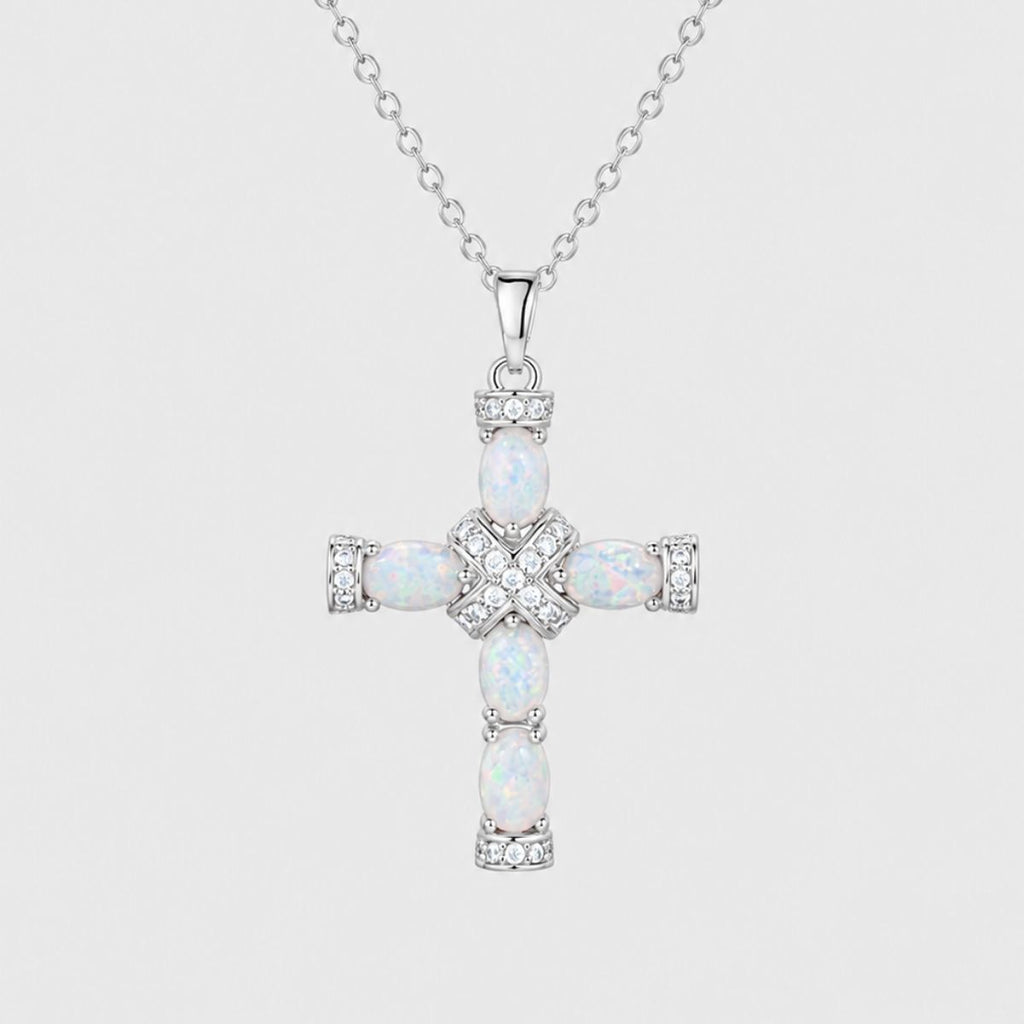collier-croix-argent-opale